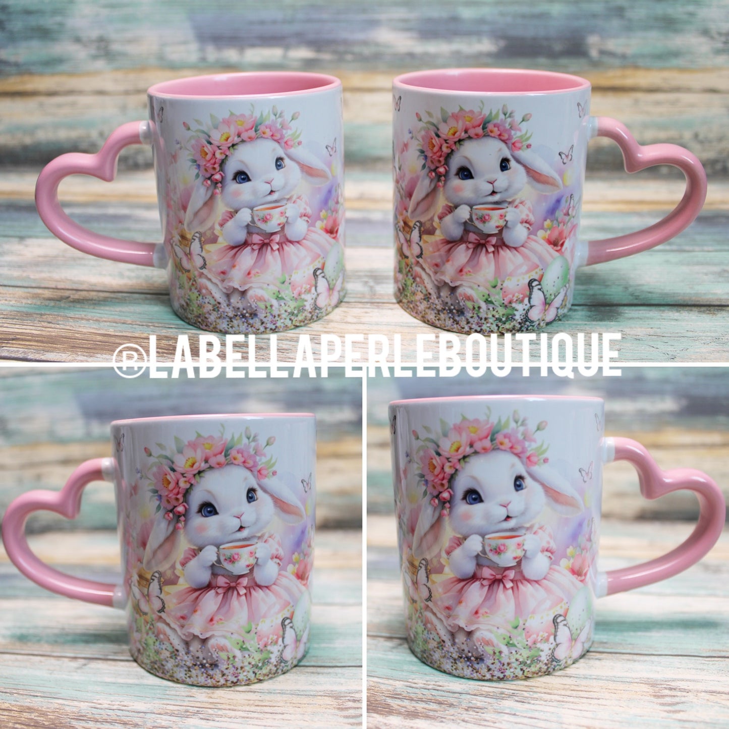 Pastel Bunny 11oz Ceramic Mug