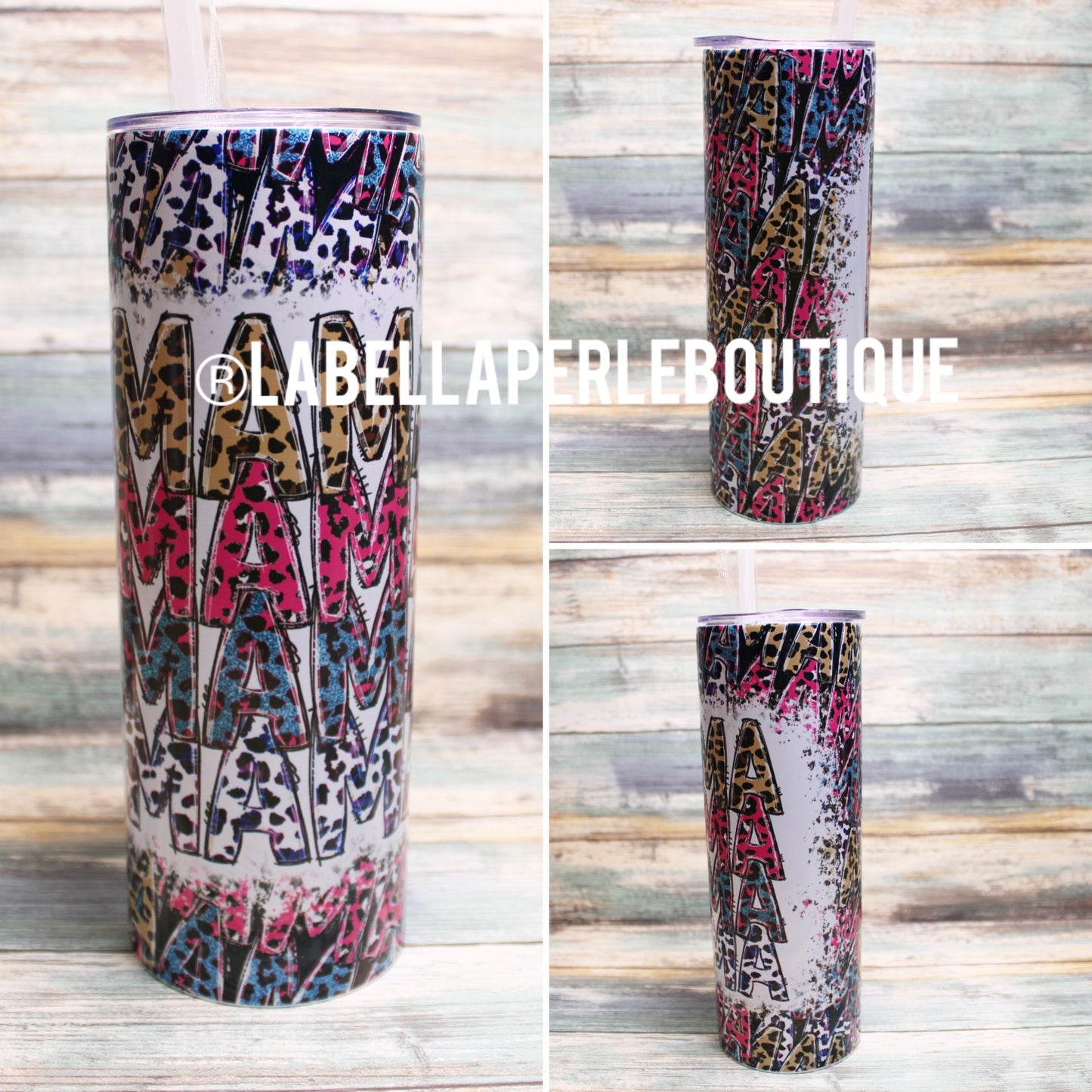 Leopard Mama 20oz Tumbler