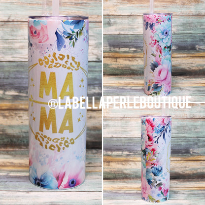 Mama Floral 20oz Tumbler